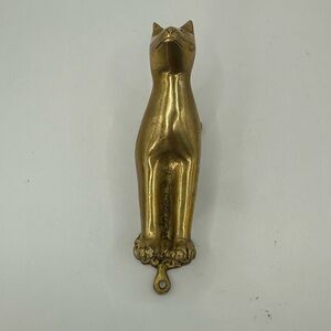 Brass Handicraft Cat Door Handle/Gate Pul. Handmade